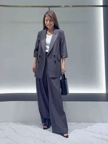 GRACE CONTINENTAL yukimi yonee コーディネート画像