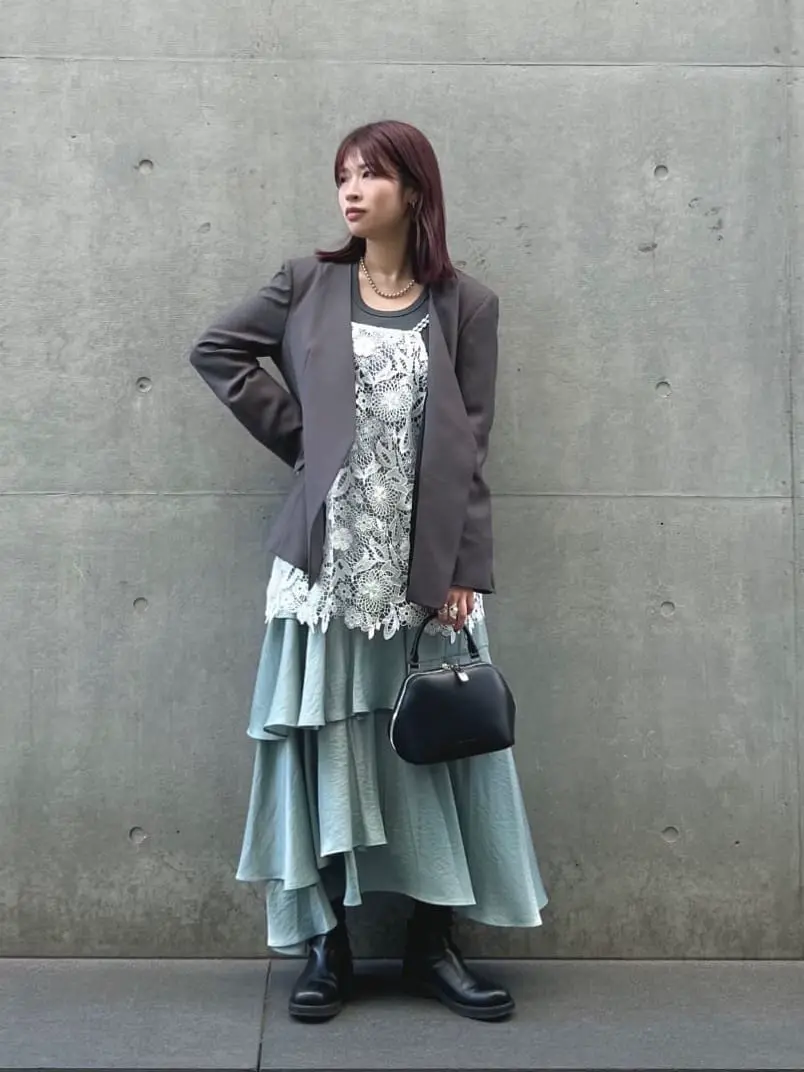 GRACE CONTINENTAL NORIA コーディネート画像