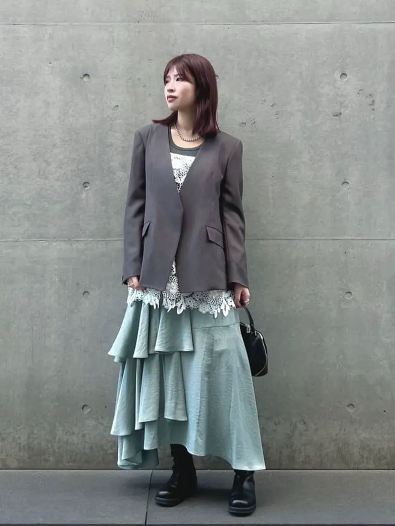 GRACE CONTINENTAL NORIA コーディネート画像