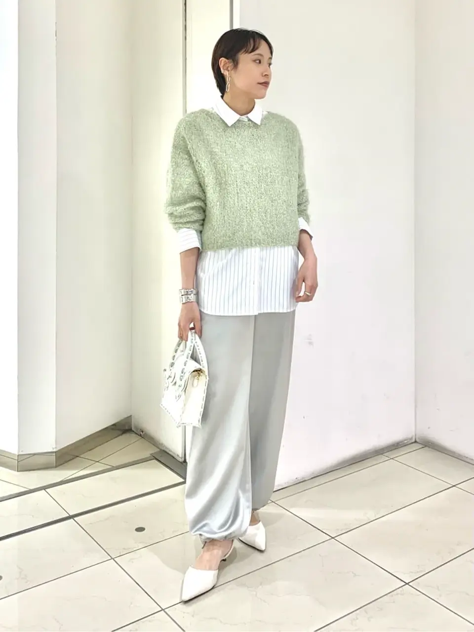 GRACE CONTINENTAL haruka iwasaki コーディネート画像