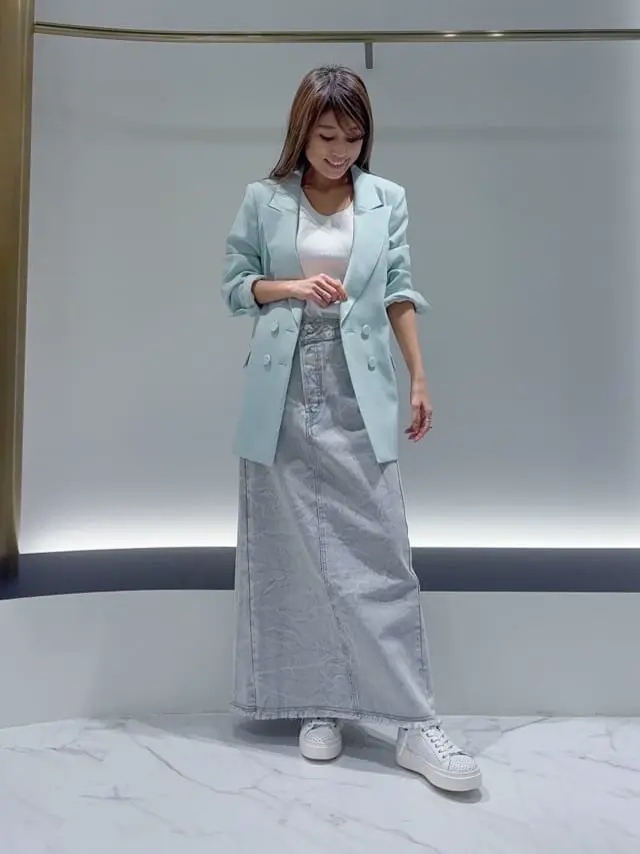 GRACE CONTINENTAL yukimi yonee コーディネート画像