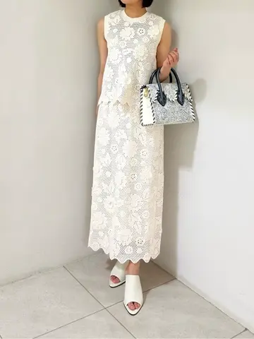 GRACE CONTINENTAL MORITA AI コーディネート画像