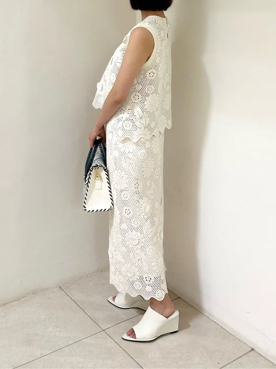 GRACE CONTINENTAL MORITA AI コーディネート画像