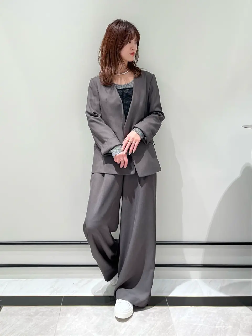 GRACE CONTINENTAL A.Kameyama コーディネート画像