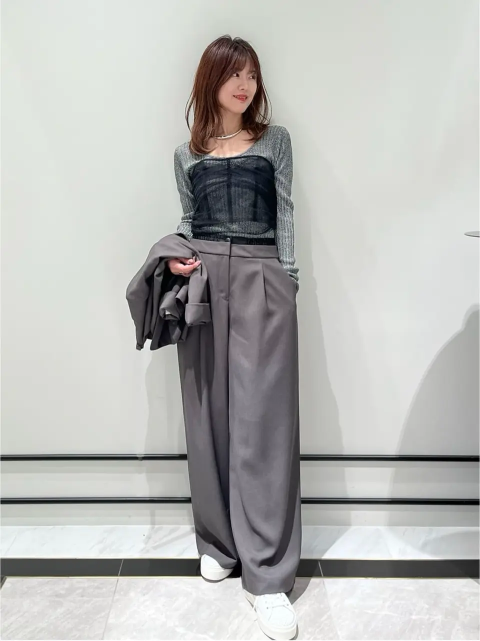 GRACE CONTINENTAL A.Kameyama コーディネート画像