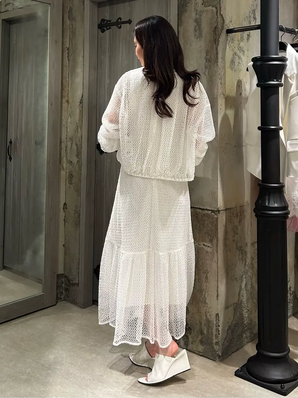 GRACE CONTINENTAL 志田　悠 コーディネート画像