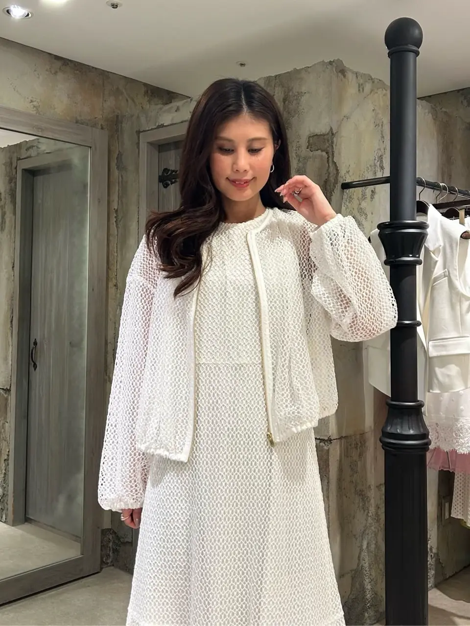 GRACE CONTINENTAL 志田　悠 コーディネート画像