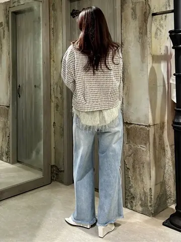 GRACE CONTINENTAL 志田　悠 コーディネート画像