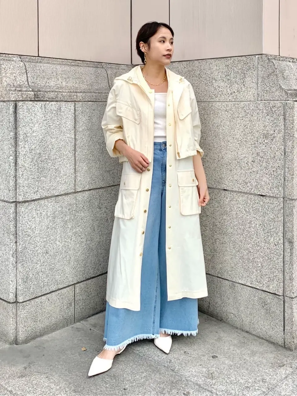 GRACE CONTINENTAL haruka iwasaki コーディネート画像