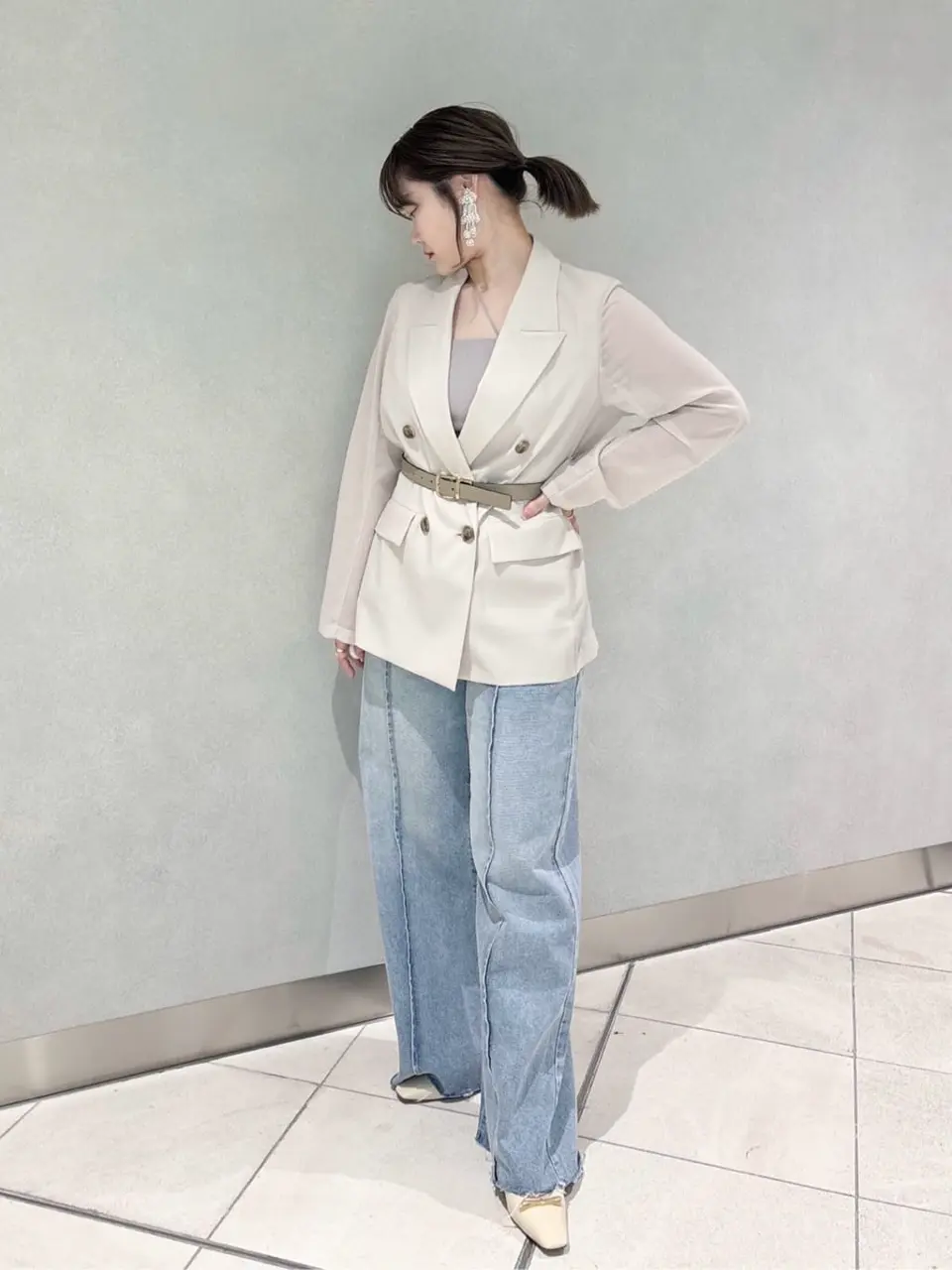 GRACE CONTINENTAL SAYUMI Nagashima コーディネート画像