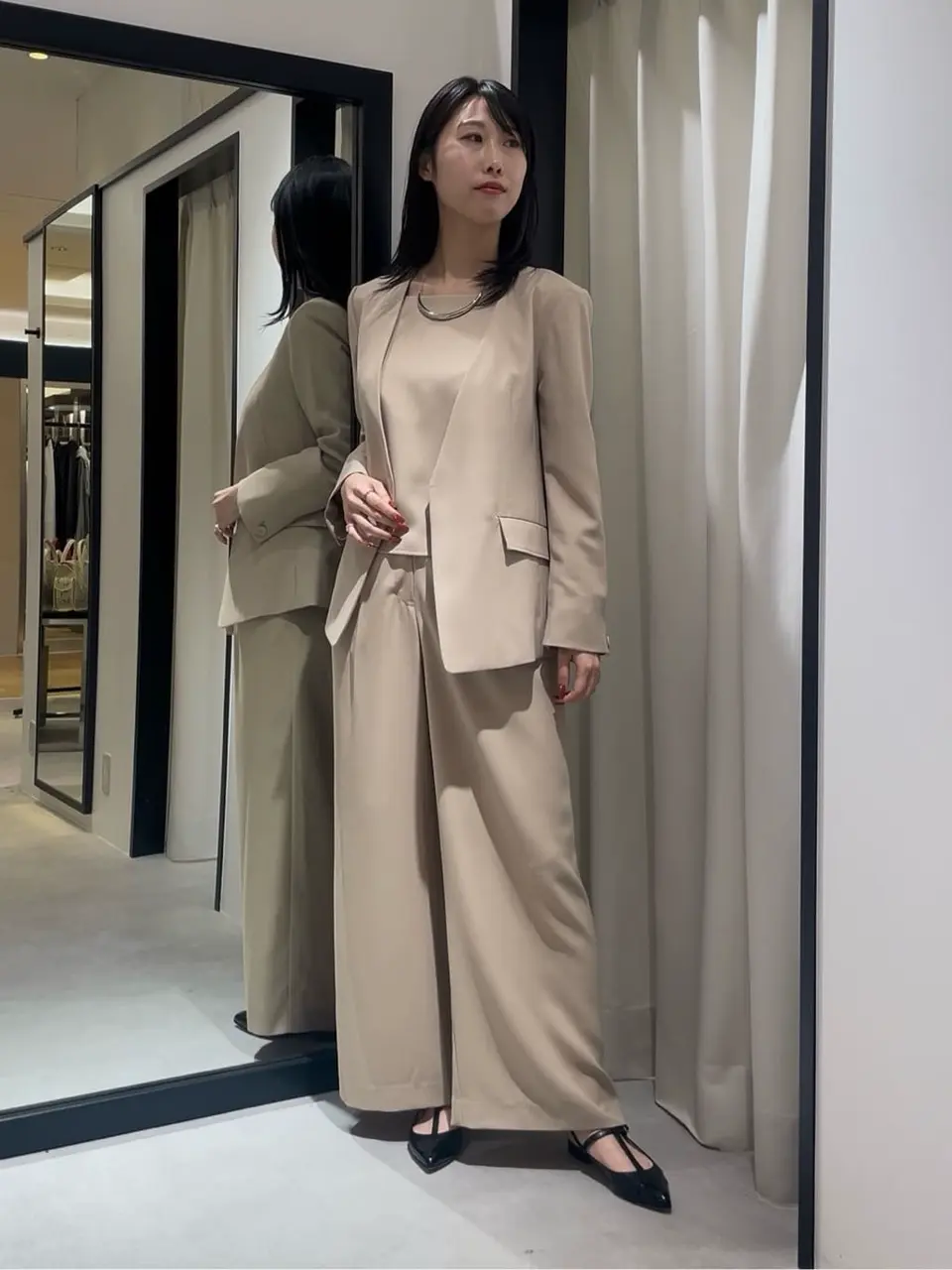 GRACE CONTINENTAL 端場　わかな コーディネート画像