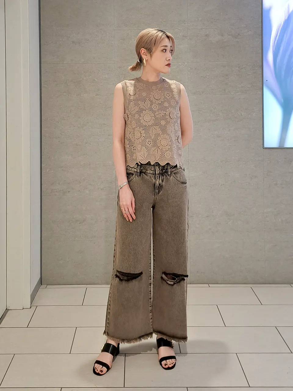 GRACE CONTINENTAL 今野　志保 コーディネート画像