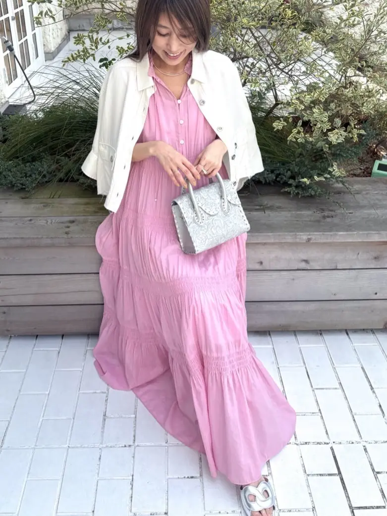 GRACE CONTINENTAL yukimi yonee コーディネート画像