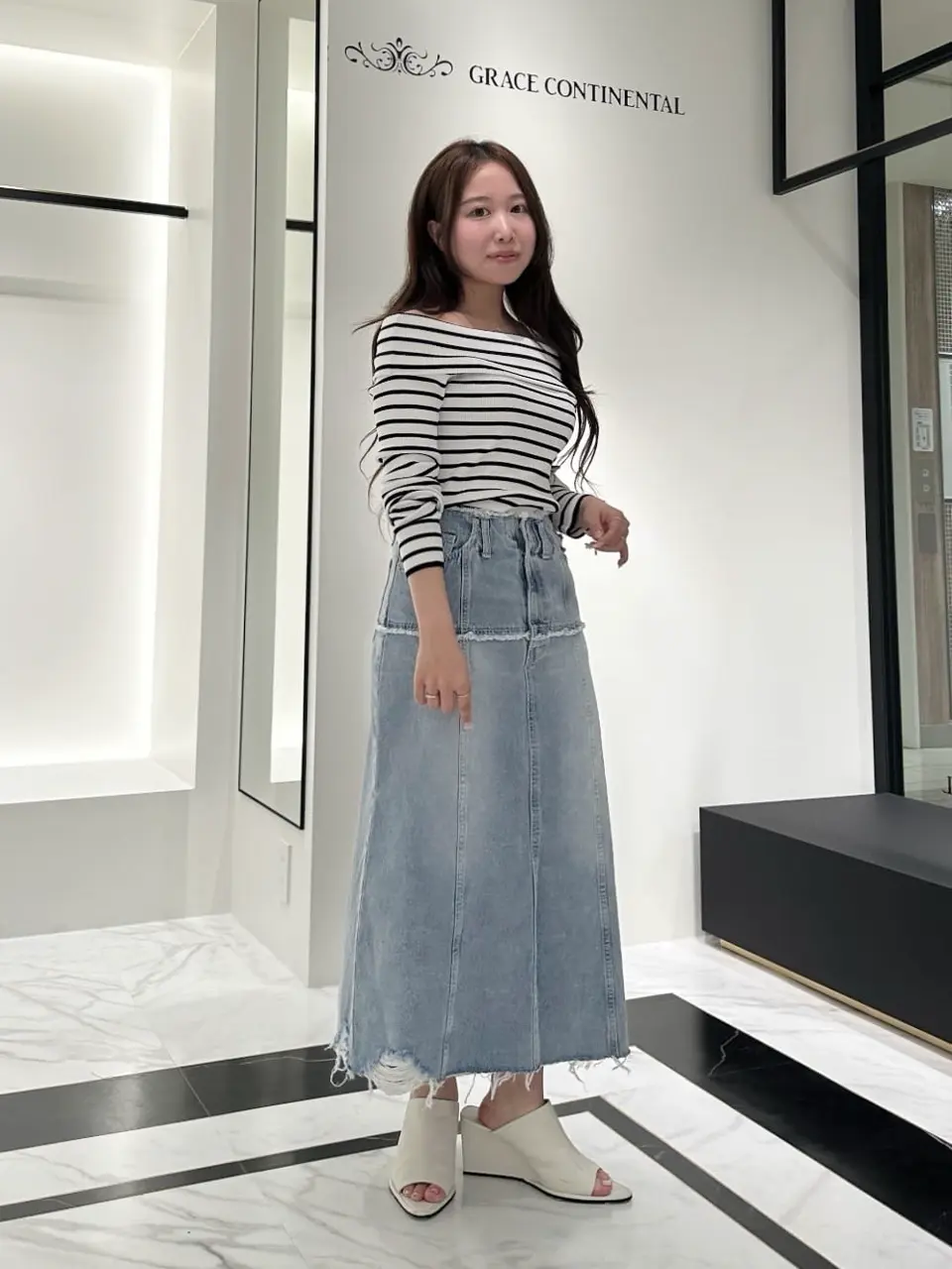 GRACE CONTINENTAL Kanon コーディネート画像