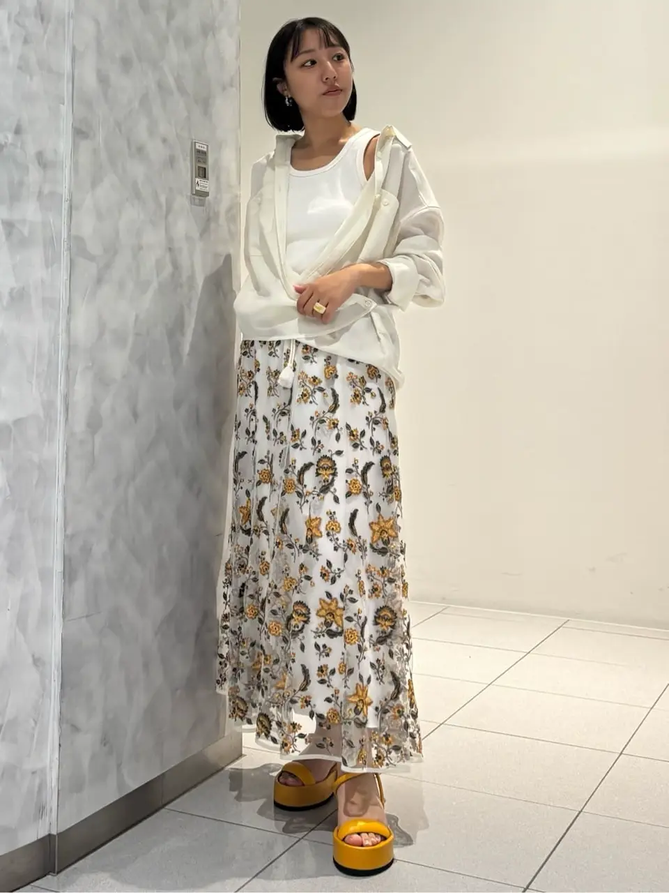 GRACE CONTINENTAL 岩永 春佳 コーディネート画像