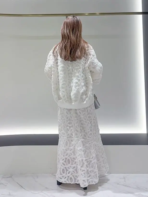 GRACE CONTINENTAL yukimi yonee コーディネート画像