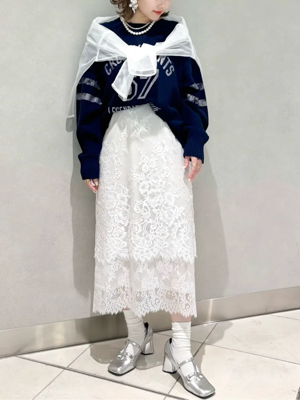 GRACE CONTINENTAL SAYUMI Nagashima コーディネート画像