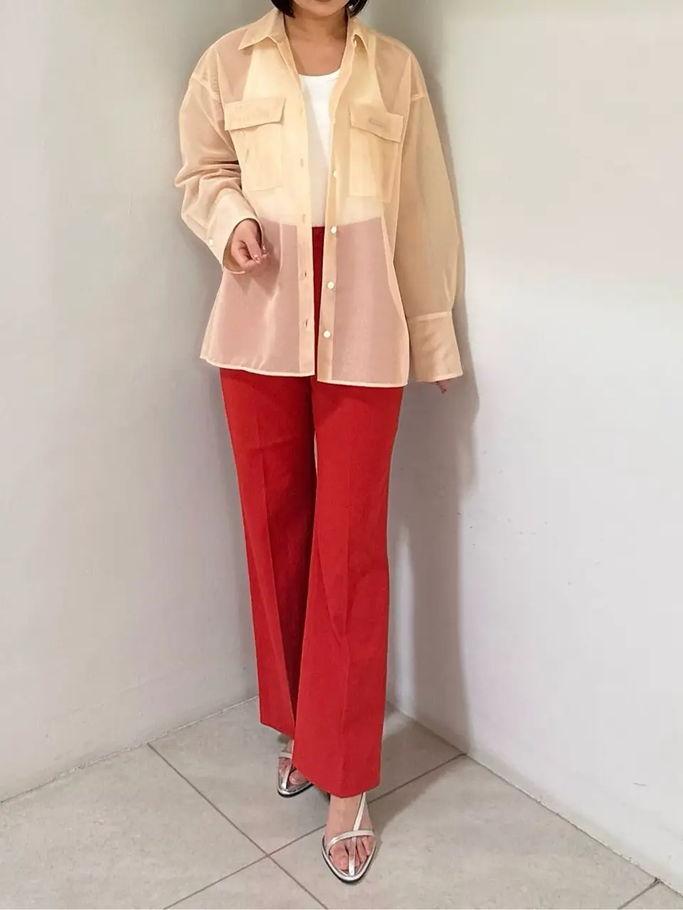 GRACE CONTINENTAL MORITA AI コーディネート画像