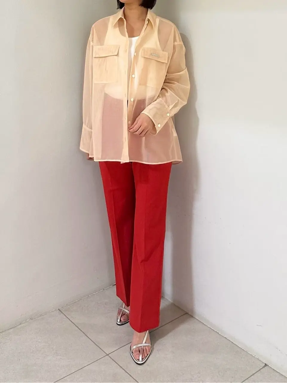 GRACE CONTINENTAL MORITA AI コーディネート画像