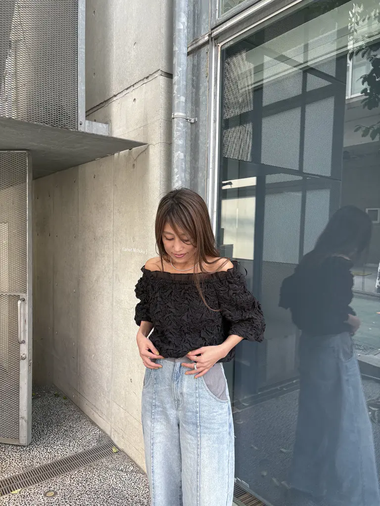 GRACE CONTINENTAL yukimi yonee コーディネート画像