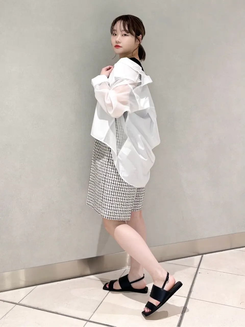 GRACE CONTINENTAL SAYUMI Nagashima コーディネート画像