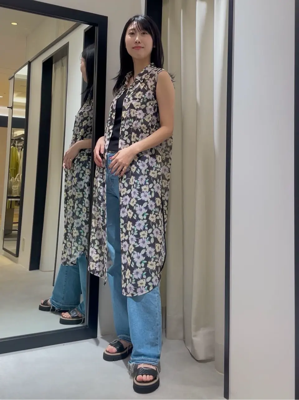 GRACE CONTINENTAL 端場　わかな コーディネート画像