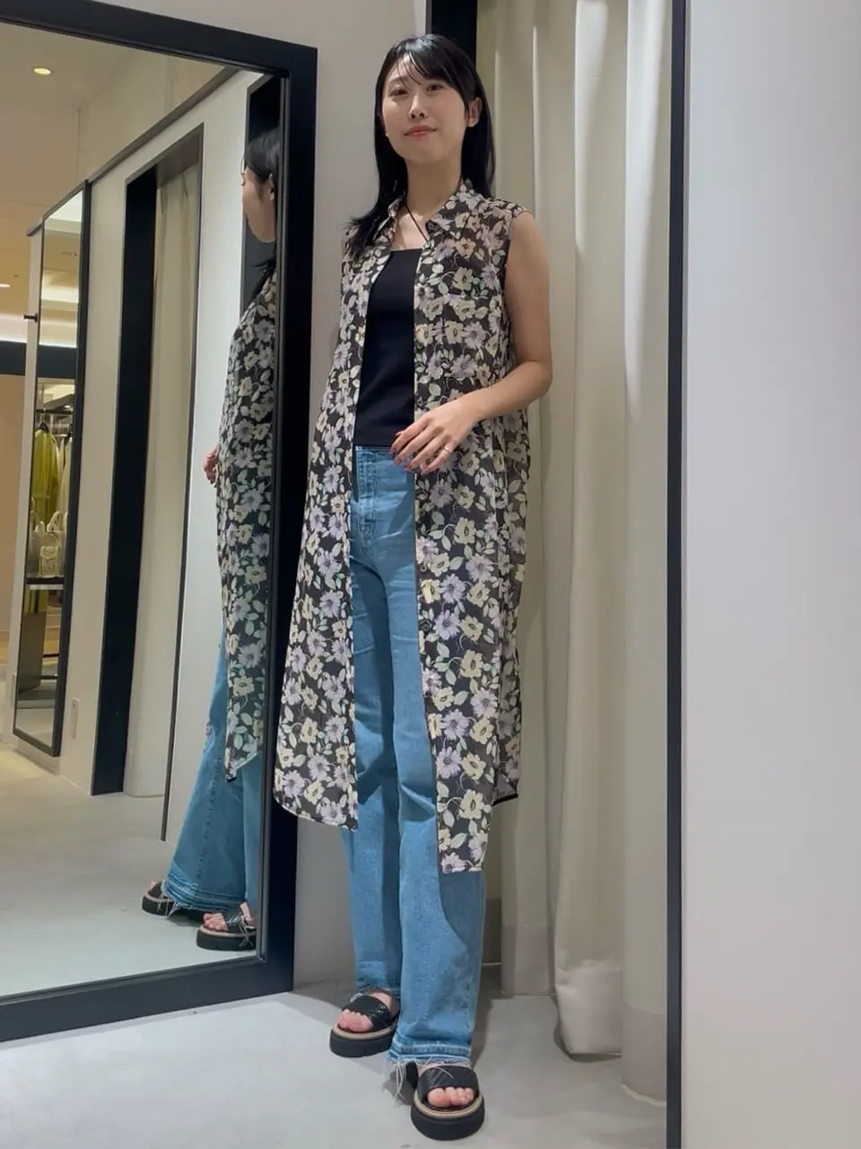 GRACE CONTINENTAL 端場　わかな コーディネート画像