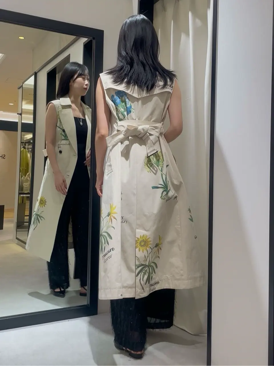 GRACE CONTINENTAL 端場　わかな コーディネート画像