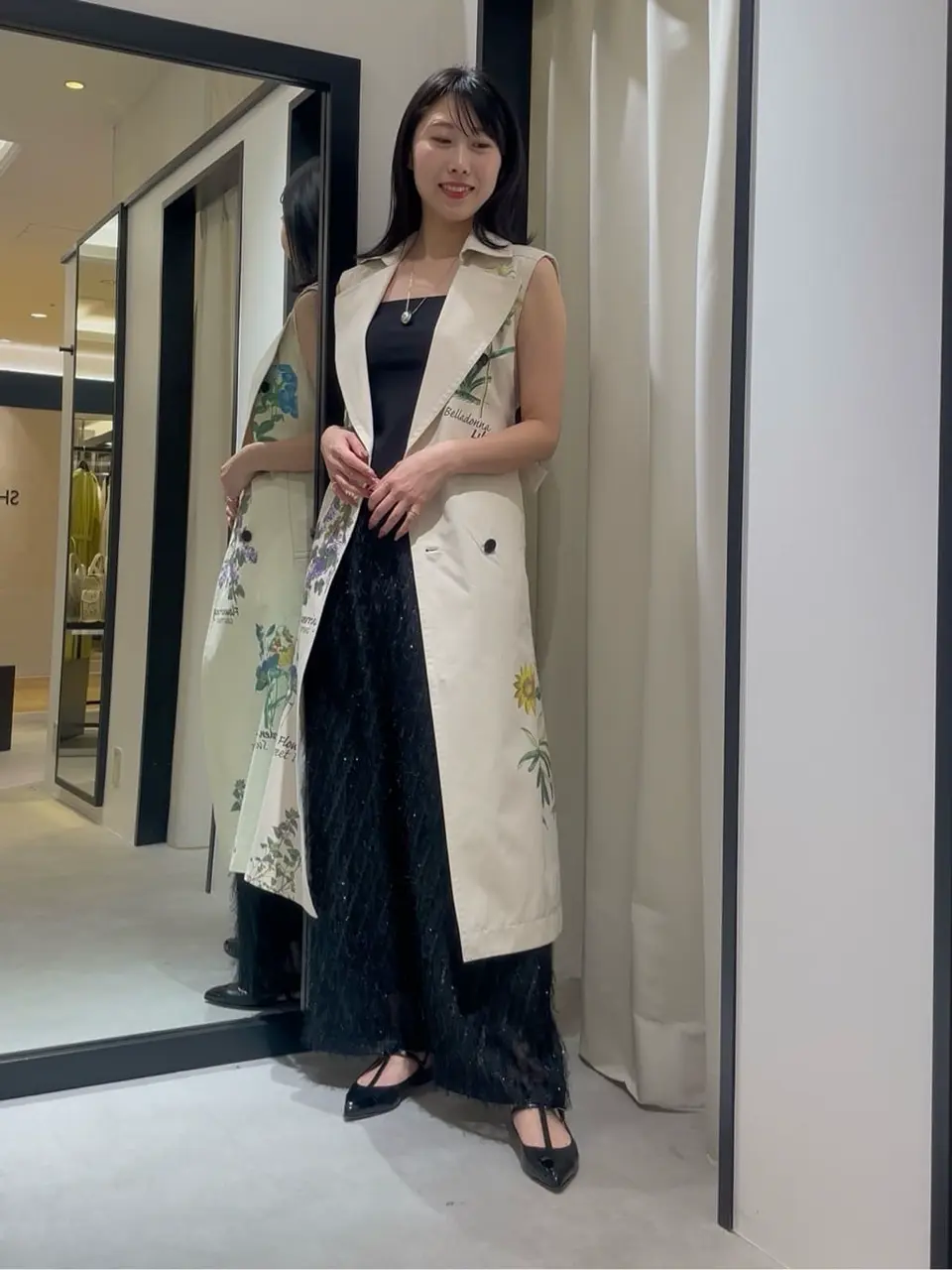 GRACE CONTINENTAL 端場　わかな コーディネート画像