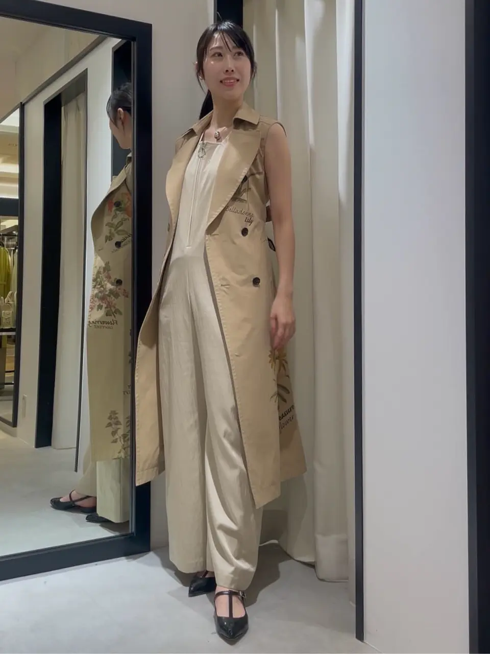 GRACE CONTINENTAL 端場　わかな コーディネート画像