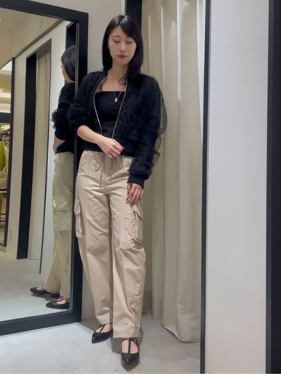 GRACE CONTINENTAL 端場　わかな コーディネート画像