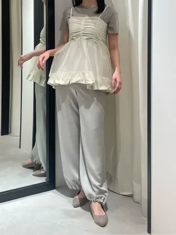 GRACE CONTINENTAL 端場　わかな コーディネート画像