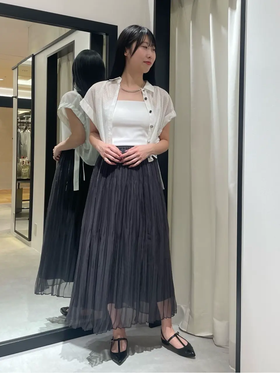 GRACE CONTINENTAL 端場　わかな コーディネート画像