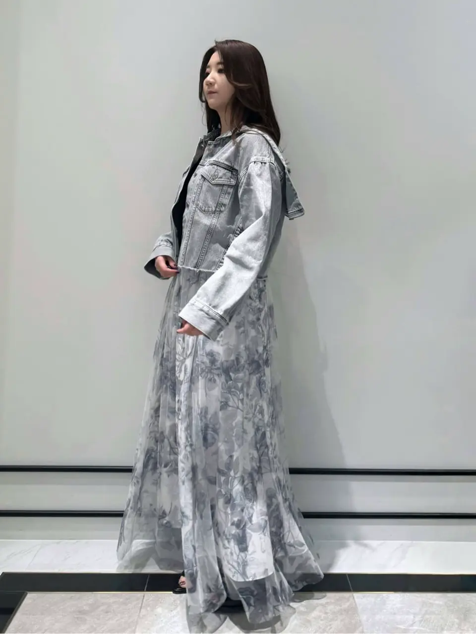 GRACE CONTINENTAL MOMOKO コーディネート画像