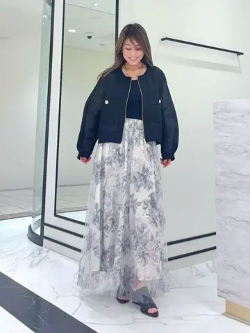 GRACE CONTINENTAL yukimi yonee コーディネート画像