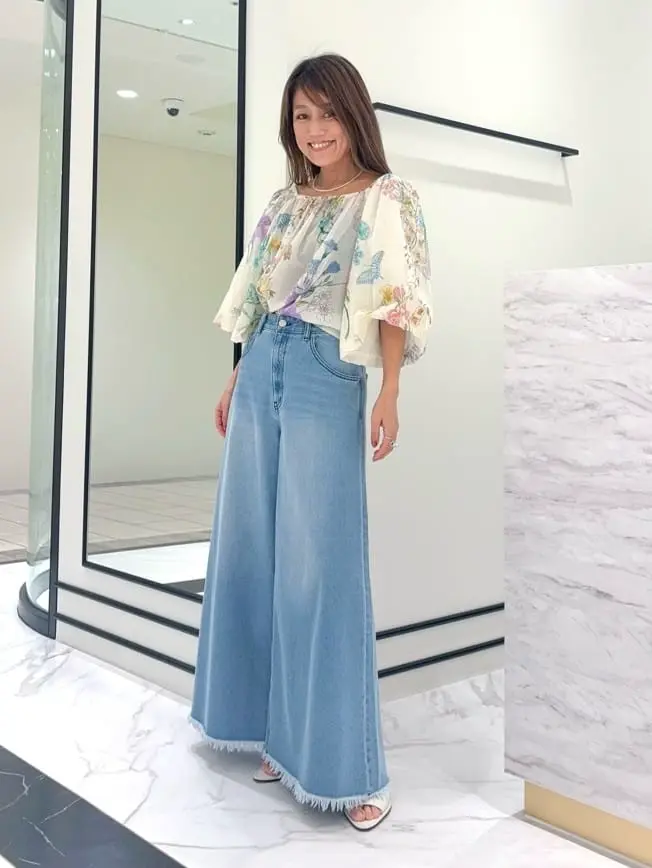 GRACE CONTINENTAL yukimi yonee コーディネート画像