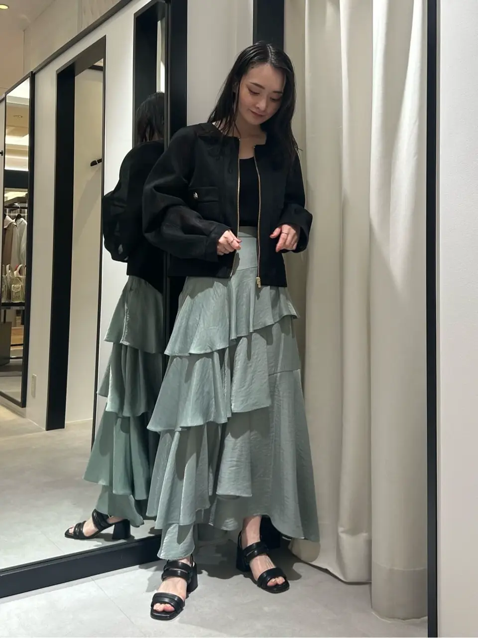 GRACE CONTINENTAL Nakatsu.m コーディネート画像