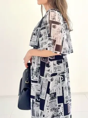 GRACE CONTINENTAL yukimi yonee コーディネート画像