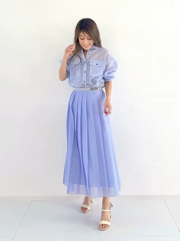 GRACE CONTINENTAL yukimi yonee コーディネート画像