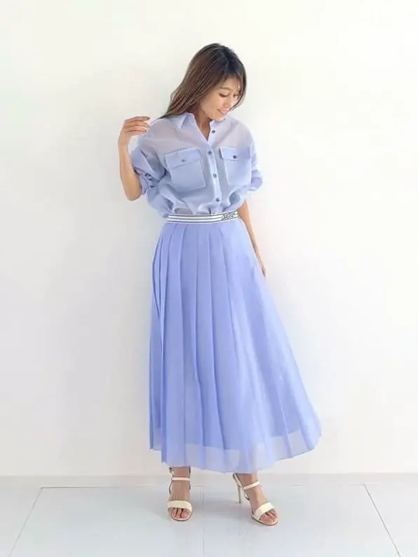 GRACE CONTINENTAL yukimi yonee コーディネート画像