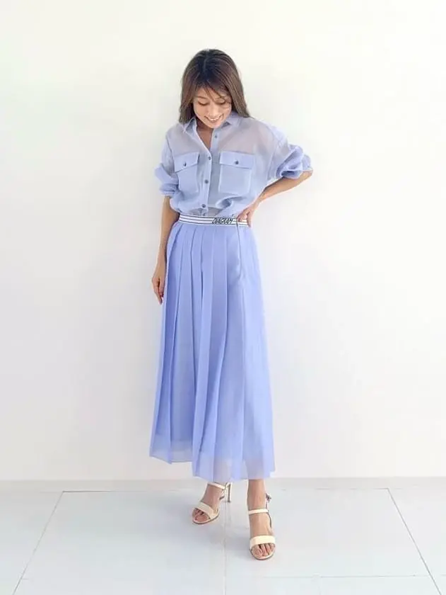 GRACE CONTINENTAL yukimi yonee コーディネート画像