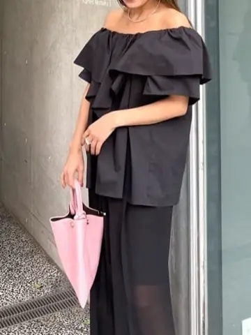 GRACE CONTINENTAL yukimi yonee コーディネート画像