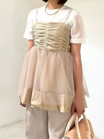 GRACE CONTINENTAL MORITA AI コーディネート画像