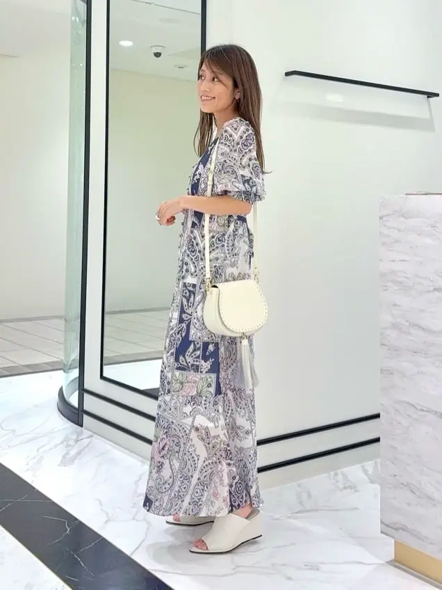 GRACE CONTINENTAL yukimi yonee コーディネート画像