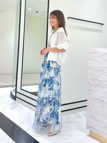 GRACE CONTINENTAL yukimi yonee コーディネート画像