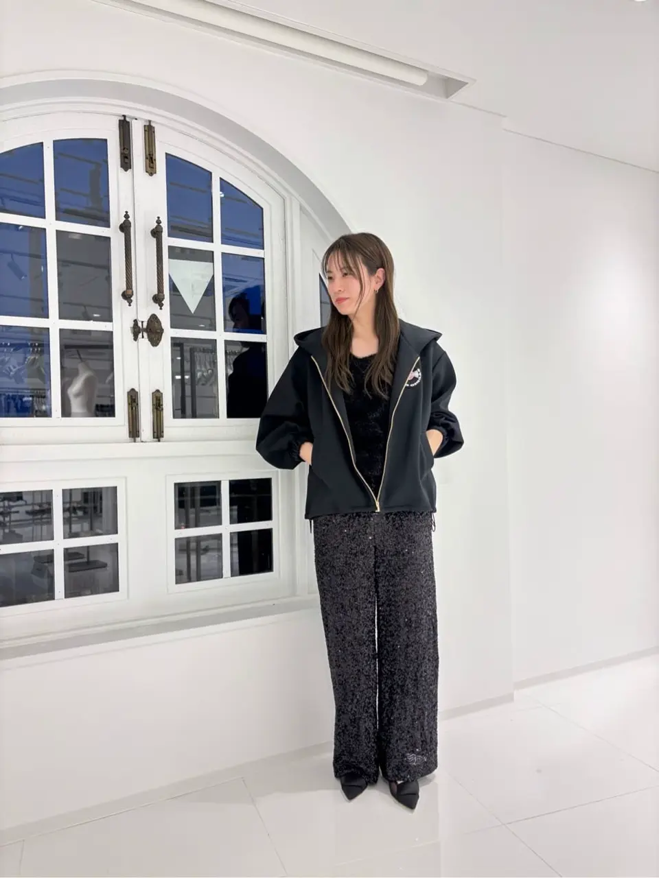 GRACE CONTINENTAL Hikaru Okada コーディネート画像