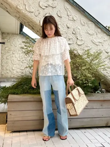 GRACE CONTINENTAL Hikaru Okada コーディネート画像