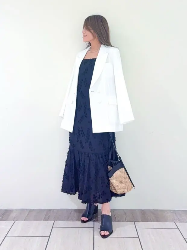 GRACE CONTINENTAL yukimi yonee コーディネート画像