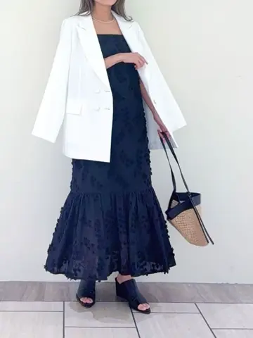 GRACE CONTINENTAL yukimi yonee コーディネート画像