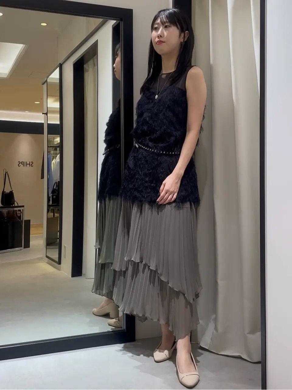 GRACE CONTINENTAL 端場　わかな コーディネート画像